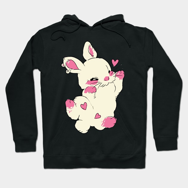 cute lazy baby funny bunny Hoodie by lazykitty